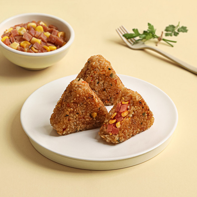 [다신샵] 오늘은현미주먹밥 오므라이스 / 국내산 찰현미, 10개, 100g