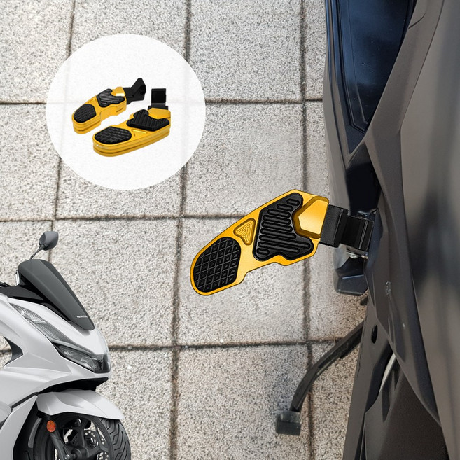 2018년-2026년 혼다 PCX125 바이커스 튜닝 리어스텝 텐덤발판, 1세트