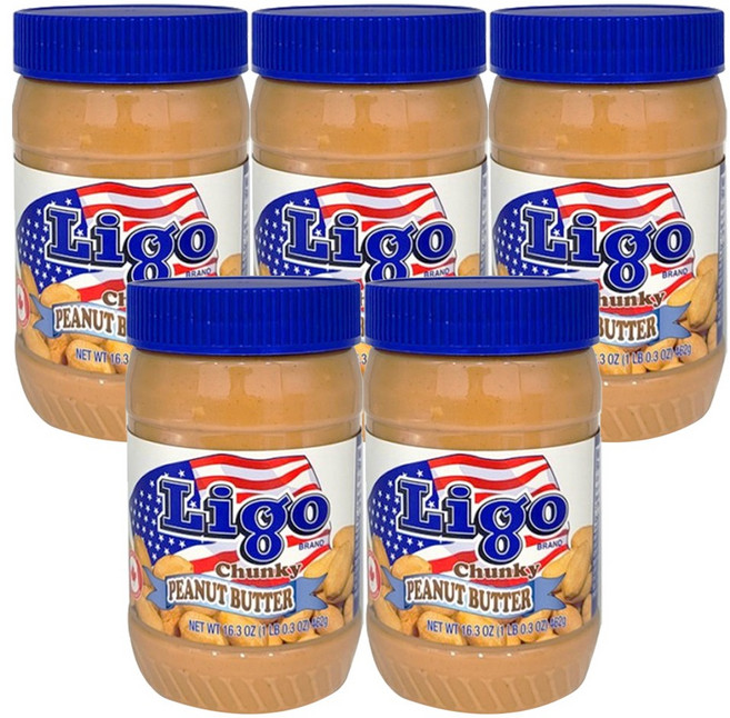 리고 땅콩버터 천크, 462g, 5개