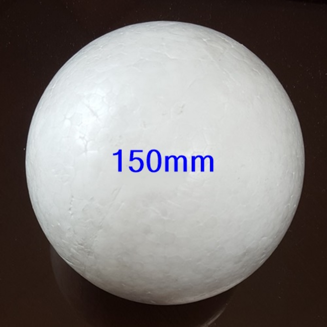 오피스안 스치로폼공 우드락볼150mm 우드락공 스티로폼공150mm 1개 봉 스치로폼구