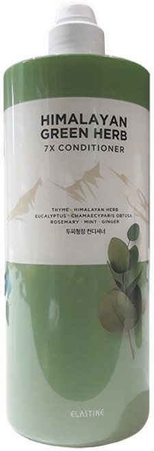 엘라스틴 히말라야 그린허브 7X 수분케어 컨디셔너 1980ml, 1개, 1.98L