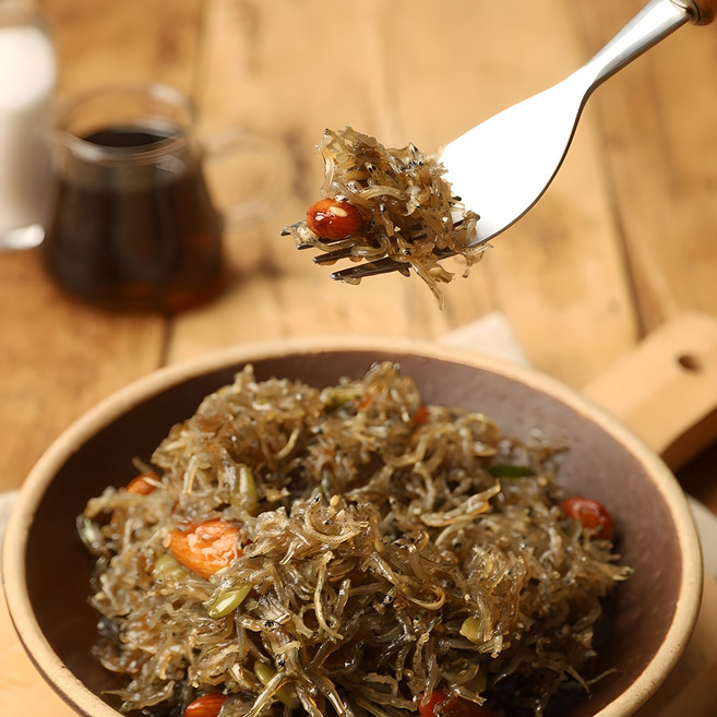 [수미푸드몰] 간장지리멸치조림 1kg 수제 국산멸치 반찬, 1개