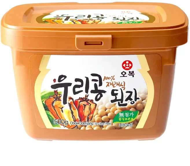 오복식품 국산 우리콩된장 500g, 1개
