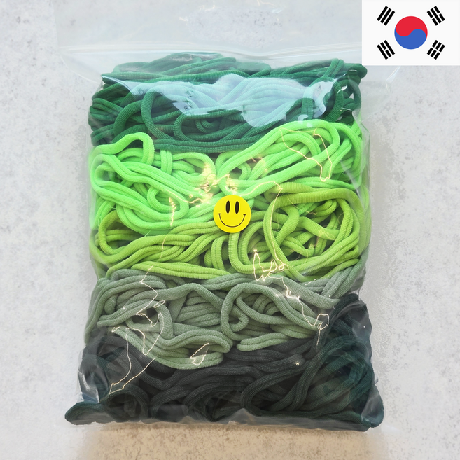 양말목 5색 100%국내생산, 네잎클로버, 1개