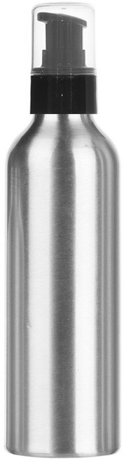 [허브스프레이] 알루미늄용기 일반에센스 30ml 50ml 60ml 100ml 120ml 150ml 250ml 290ml 500ml 펌핑용기, 검정캡