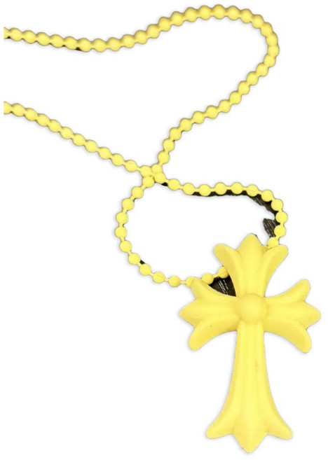 크롬하츠 실리콘 크로스 네크리스