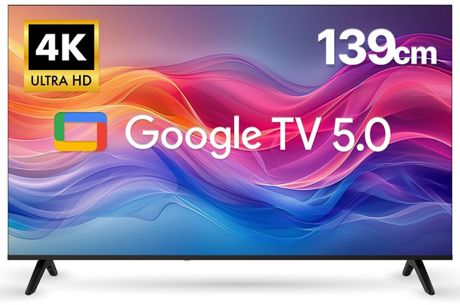 위드라이프 구글 스마트 55인치4K UHD TV 최신형 고화질 안드로이드티비, 139cm/55인치, 55SMART, 스탠드형, 고객직접설치