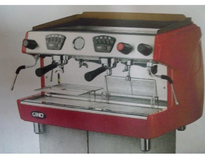 GINO吉諾雙孔商業半自動咖啡機(含磨豆機等配件) GCM-921R 220V