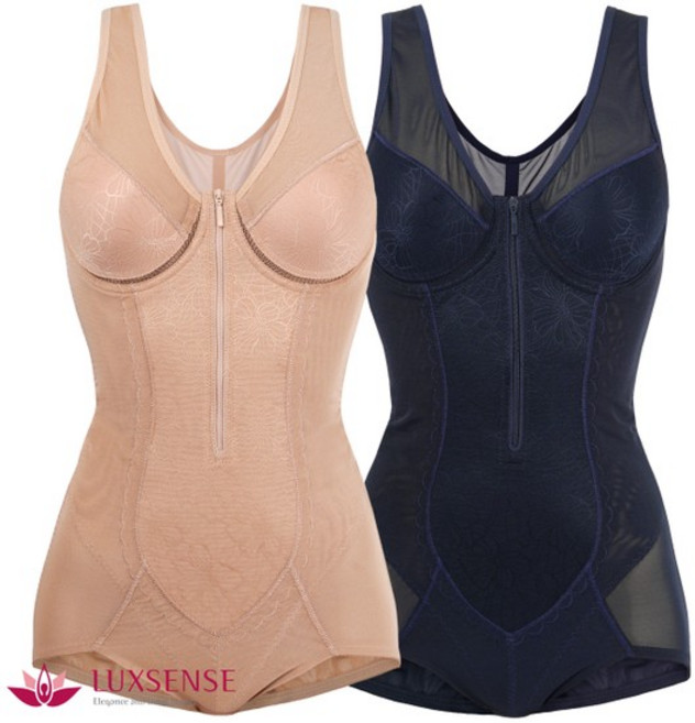 이중파워넷 보정 지퍼형 올인원 B컵 lbt6002