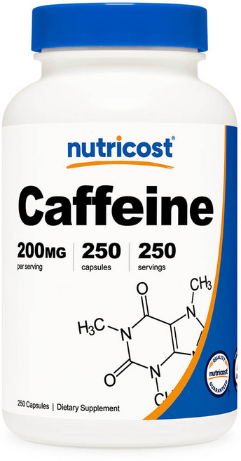 뉴트리코스트 카페인 200mg 캡슐, 250정, 1개