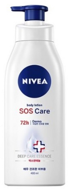 니베아 SOS 케어 바디로션, 400ml, 1개