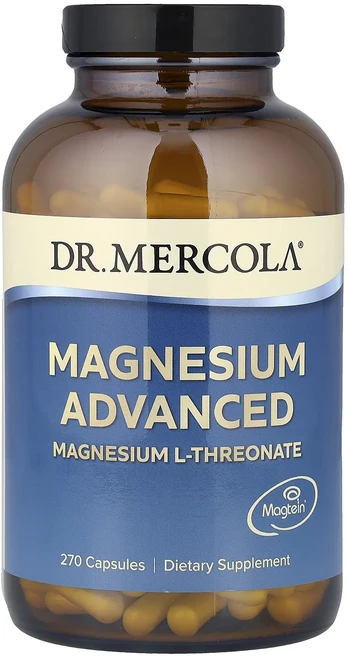 Dr. Mercola 마그네슘 어드밴스드 캡슐 270정, Dr Mercola 마그네슘 어드밴스드 캡슐 270정, 1개 - 쿠팡