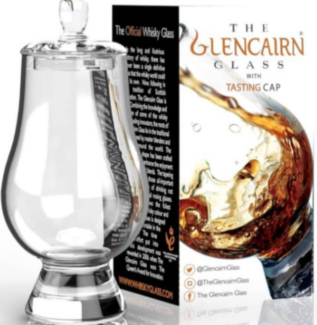 글렌캐런 글래스 + 테이스팅캡 세트, 4세트