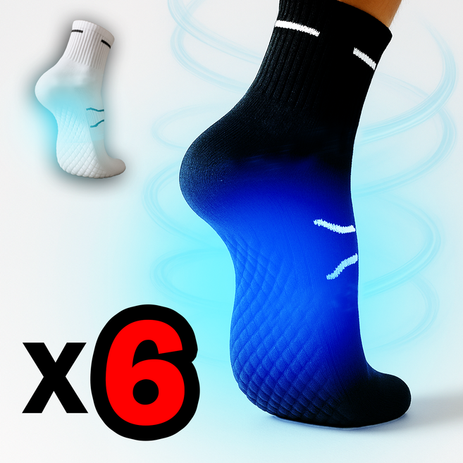 코지덴 족저근막염 발바닥 통증 완화 도톰 폭신 쿠션 스포츠 데일리 양말