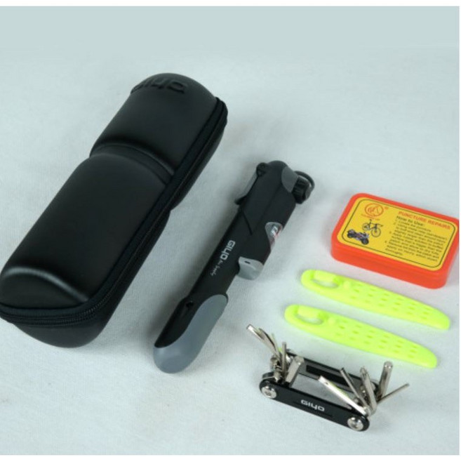 지요 GP-41S 펌프 & 공구통 자전거 공구세트, 1세트