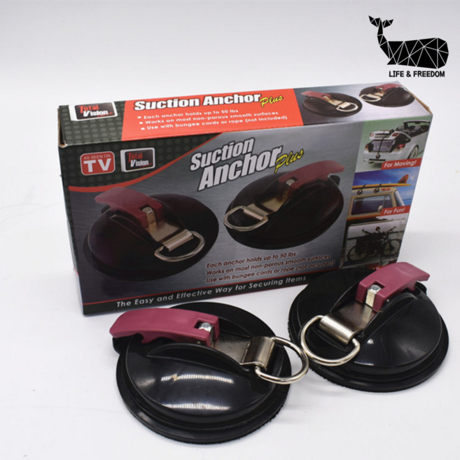 타프 흡착판 캠핑 차량용 큐방 차량 어닝 차박 대형압착판 2P, 대형흡착판(2P)