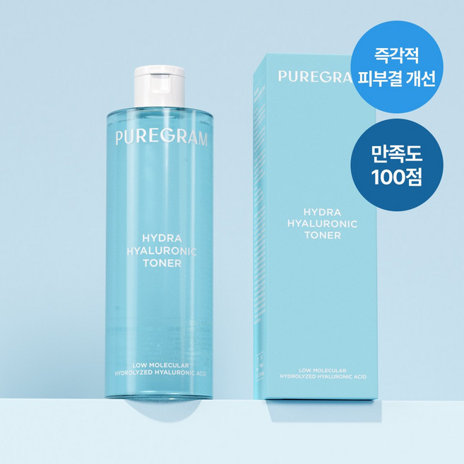 퓨어그램 저분자 히알루론산 토너, *, 1개, 300ml