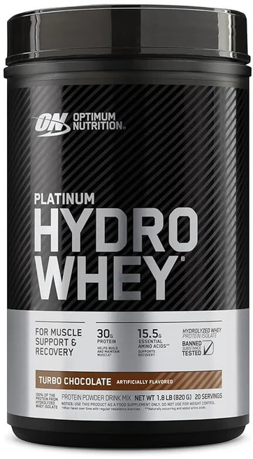 Optimum Nutrition 옵티멈뉴트리션 플래티넘 하이드로웨이 터보 초콜릿 0.8kg 프로틴 단백질보충제, 800g, 1개 - 쿠팡