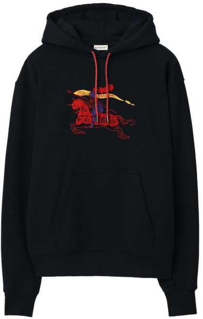 버버리 이퀘스트리안 나이트 디자인 코튼 후디