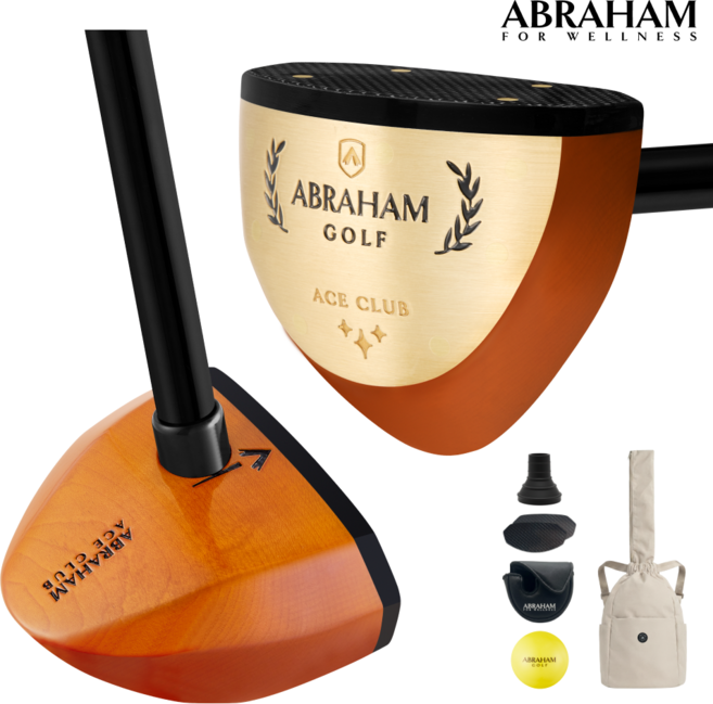 아브라함 스윙이 편한 파크골프채 남녀공용 풀세트, AG-3 에이스 클럽