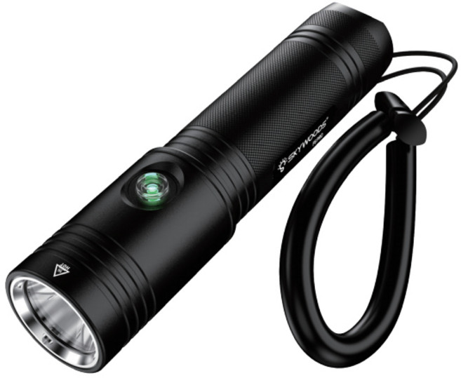 스카이우드 D6 PRO 수중 100m 방수 랜턴 해루질 써치 스쿠버다이빙, 20