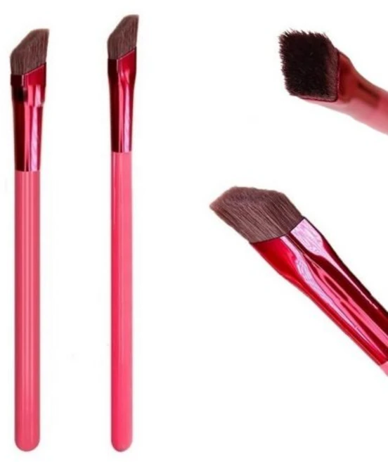 2Pcs 눈썹 브러시(S L) 4D 헤어 스트로크 브로우 스탬프 브러시 전문가용 앵글 메이크업 다기능 헤어라인 컨실러 컨투어 초박형 정사각형 리얼리즘, 2Pcs 눈썹 브러시S L 4D 헤어 스트로크 브로우, 1개 - 쿠팡