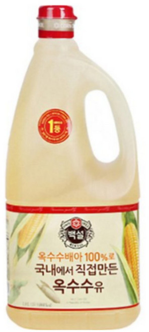 옥수수유 1.8L 씨제이