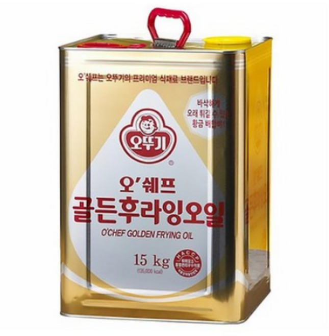 오뚜기 오쉐프 골든후라잉오일, 1개, 15kg