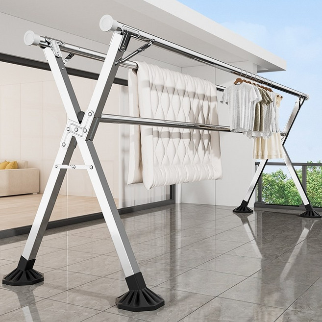 건조대 이불건조대 빨래건조대대형, 은색