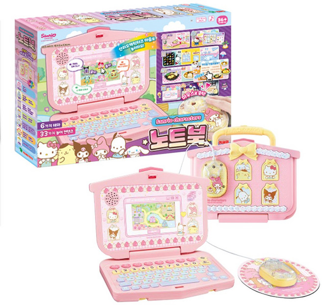 영실업 산리오캐릭터즈 노트북, 혼합색상, 1개