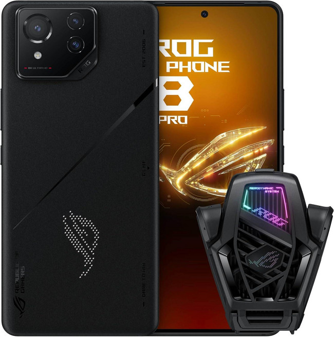 ASUS ROG Phone 8 언락 안드로이드 폰 미국 버전, 24GB RAM, 1TB, ROG 폰 8 프로 에디션
