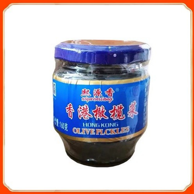 [신흥중국식품] 홍콩 간란채 올리브와 겨자잎으로 만든 밥반찬, 1개, 160g