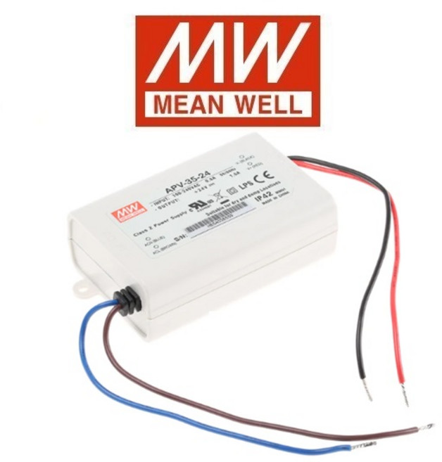 MEAL WELL 민웰 LED 컨버터 APV-35-24, 1개