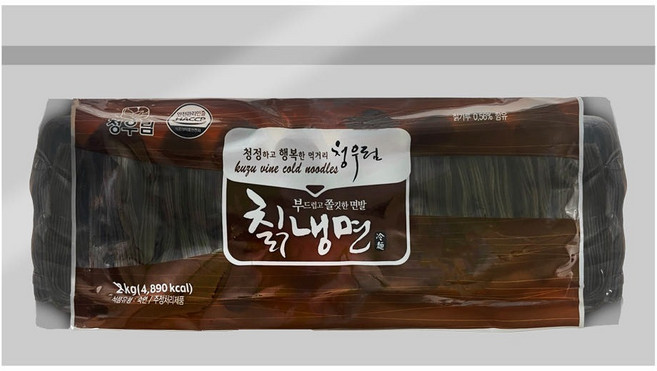 청우림 칡 냉면 2kg, 1개