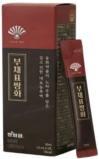 동화 부채표쌍화 5포 5일분, 5개