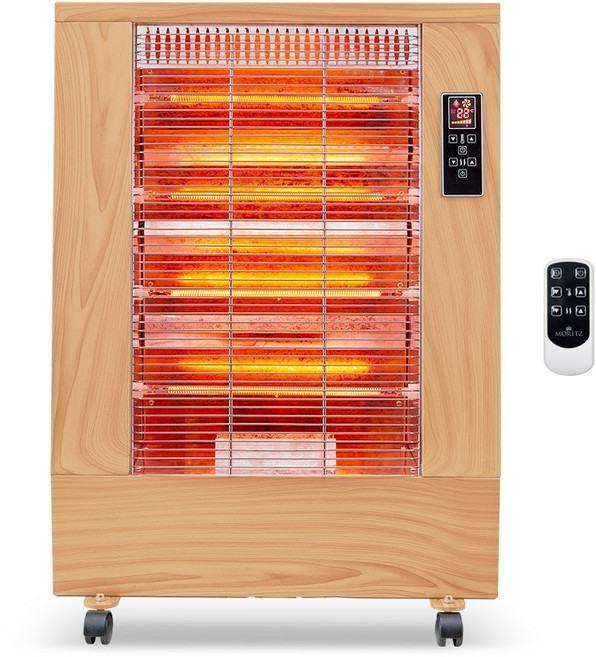 모리츠 업소용 리모컨 디지털 탄소 카본히터, 혼합색상, (국내배송)MCH-1W7000HJ