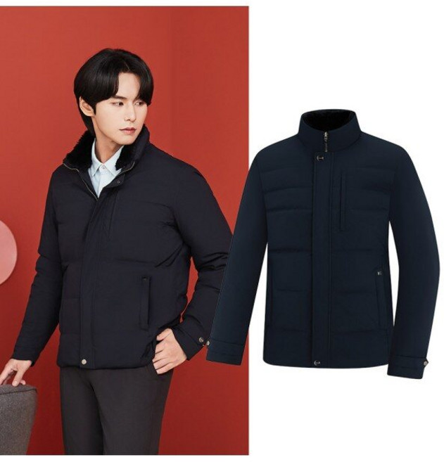 비티알 비티알 남성 겨울 밍크퍼 덕다운 자켓 파블로(남) BVO8057M