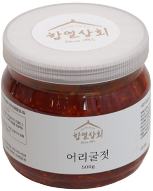 강경 함열상회 국내산 통영 생굴 어리굴젓 500g 1kg 양념 젓갈 반찬, 1개