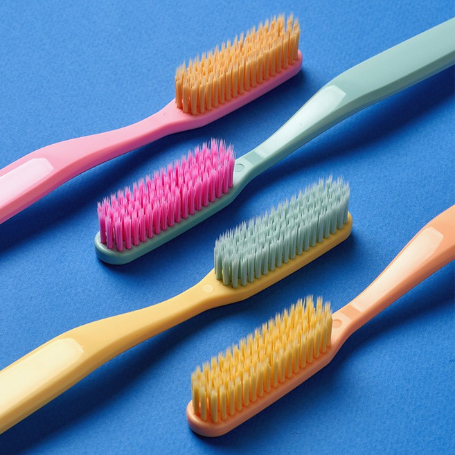 오죤 닥터롱칫솔 국산 약국용 대왕 큰 향균 미세모 칫솔 대형, 1개, 50개입