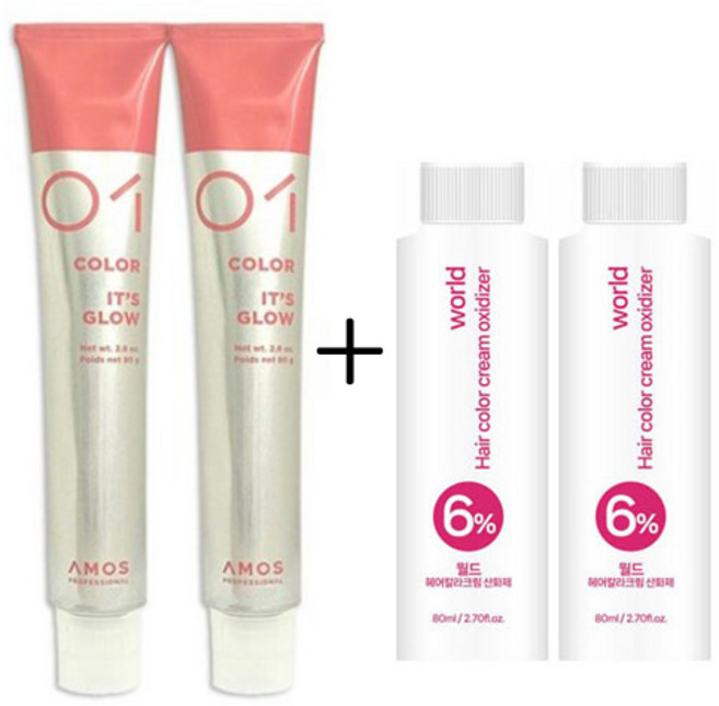 아모스 잇츠글로우 산화제포함, 7YB, 2개