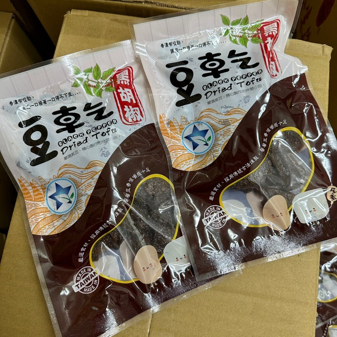 豆亨氣 黑胡椒豆乾, 1個
