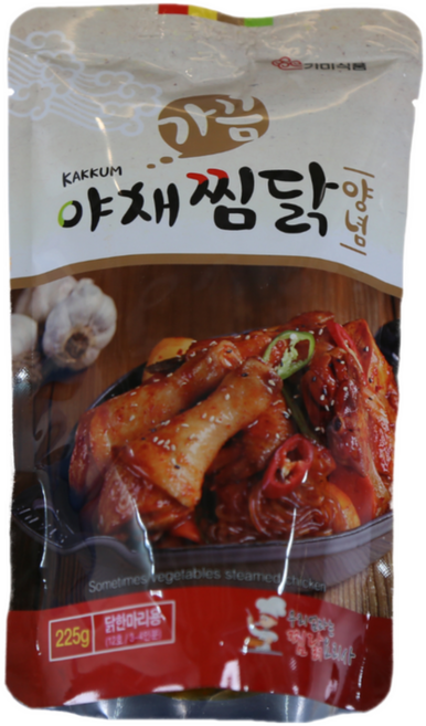 가미 일회용 가끔 야채찜닭양념 닭도리탕소스 닭볶음탕양념, 야채찜닭양념(일회용), 1개, 225g