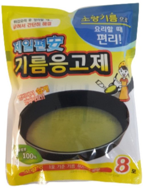 콧톤라보 기름응고제 6p 폐유처리 폐식용유 가루응고 튀김, 1개