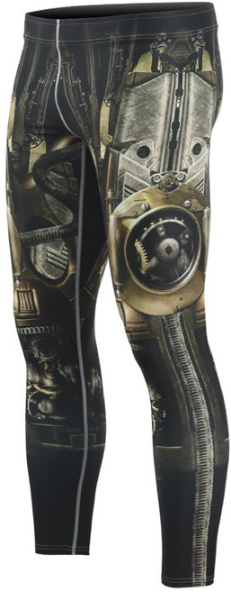 지프라브 남성용 스포츠 워터 런닝 레깅스 ZFCP-30