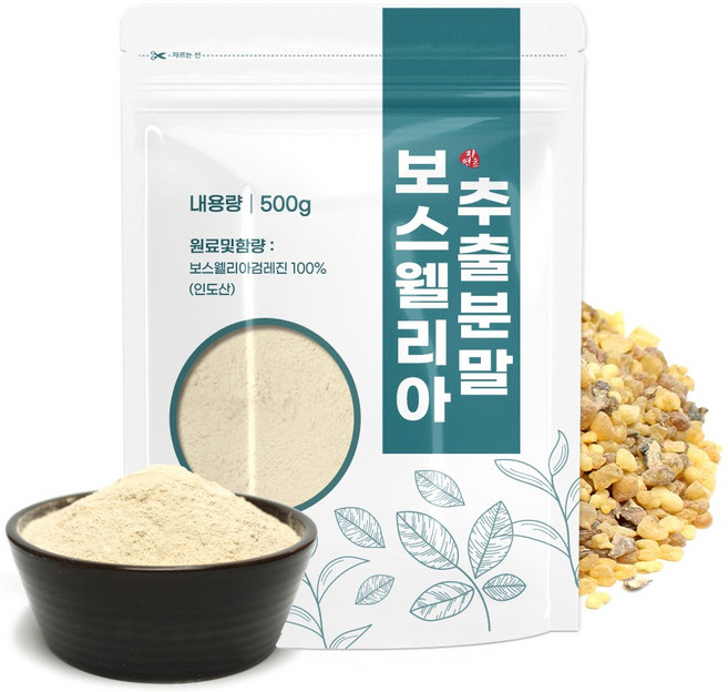 자연초 보스웰리아 추출 분말 가루, 500g, 3개