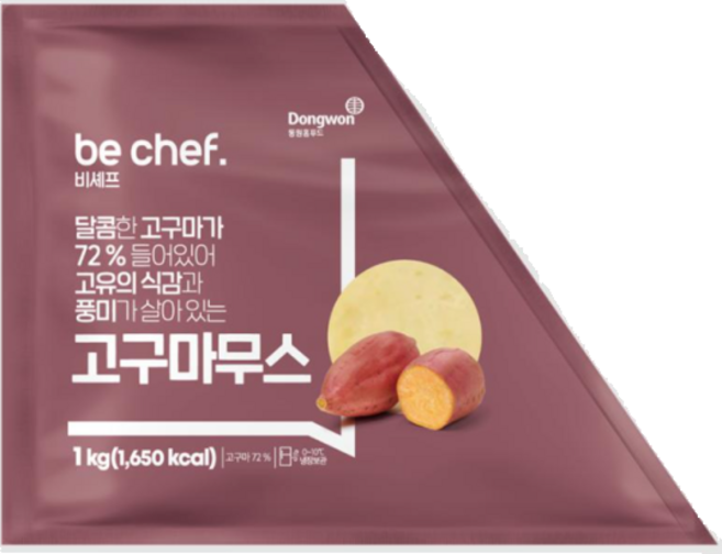 동원홈푸드 비셰프 고구마무스, 1kg, 1개