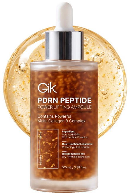 GIK PDRN 11종 펩타이드 콜라겐 녹는실 리프팅 앰플, 1개, 100ml