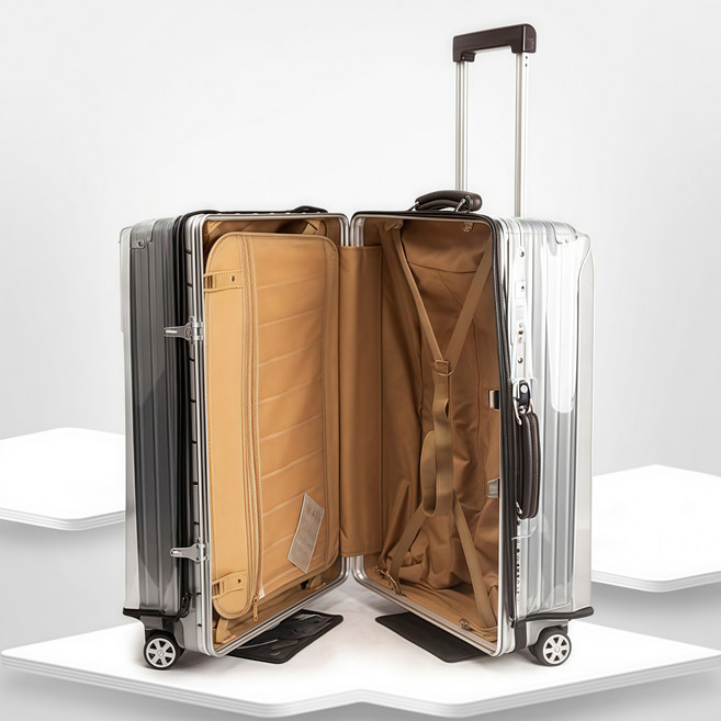 ANYOU 벗길필요없는 캐리어 커버 탈부착 필요 없음 일체형 투명