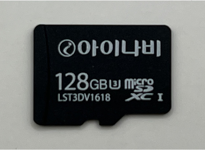 아이나비 블랙박스 정품 메모리카드 128GB/Micro SD Card, 128GB, 1개