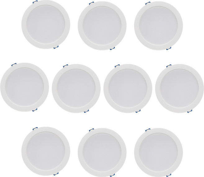 [DIY셀프] 오스람 LED 움푹 다운라이트 6인치 15W 5700K(흰빛), 10개, 주광색